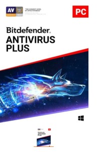 Bitdefender Antywirus Plus 1 ROK 3 PC -NOWA