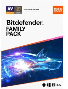 Bitdefender Family Pack: 15 stanowisk na 1 rok NOWA